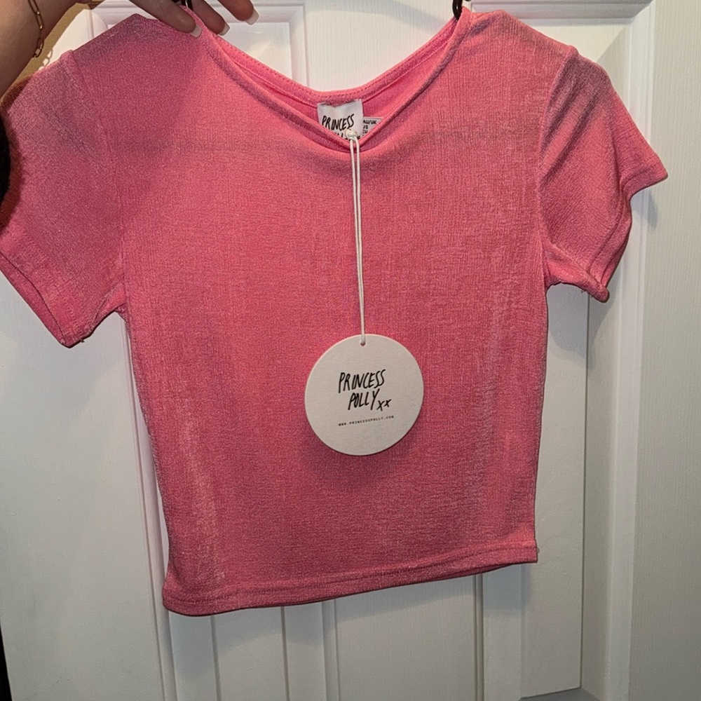 Princess polly Emilio top pink